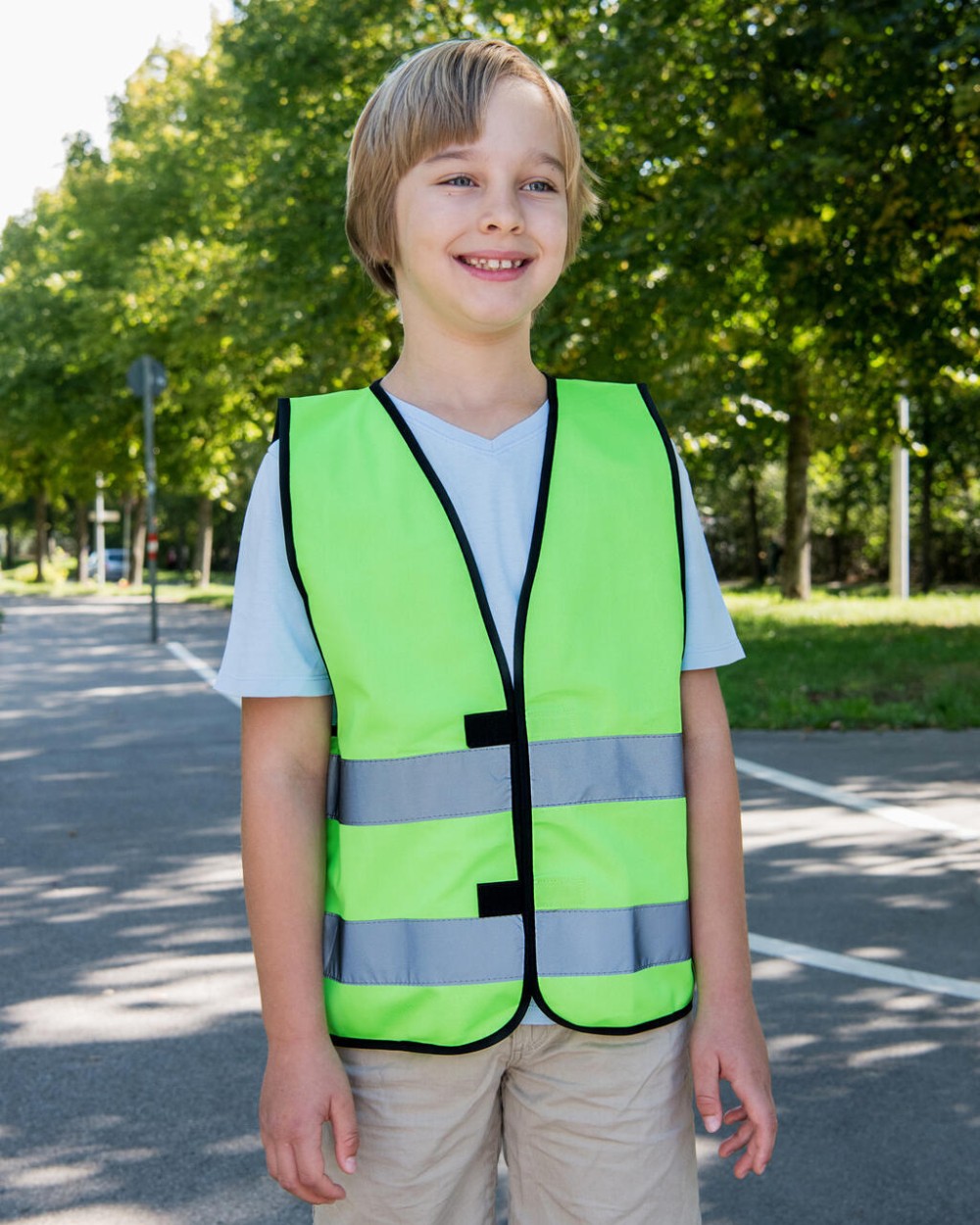 Gilets de sécurité personnalisable KORNTEX Signal Vest for Kids "Aarhus"