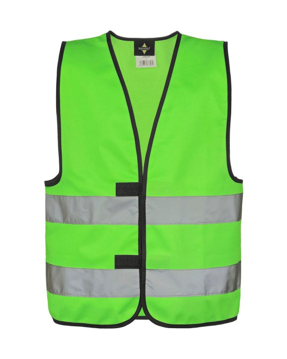 KORNTEX Signal Vest for Kids "Aarhus" Warnwesten personalisierbar