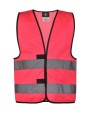 KORNTEX Signal Vest for Kids "Aarhus" Warnwesten personalisierbar