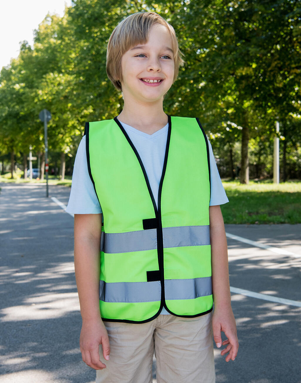 Gilets de sécurité personnalisable KORNTEX Signal Vest for Kids "Aarhus"