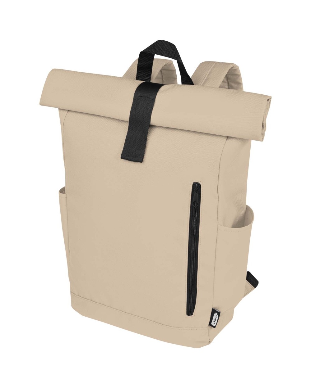 Tassen & Zakken 4DO Byron 15,6" rugzak van GRS RPET met opgerolde bovenkant 18 L voor bedrukking &amp; borduring