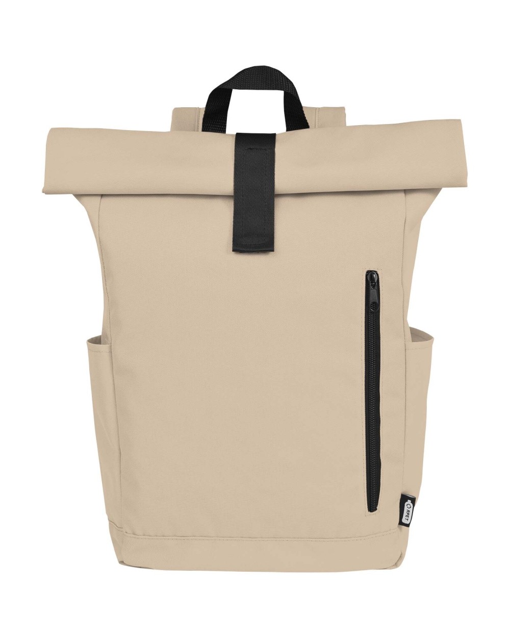 Tassen & Zakken 4DO Byron 15,6" rugzak van GRS RPET met opgerolde bovenkant 18 L voor bedrukking &amp; borduring