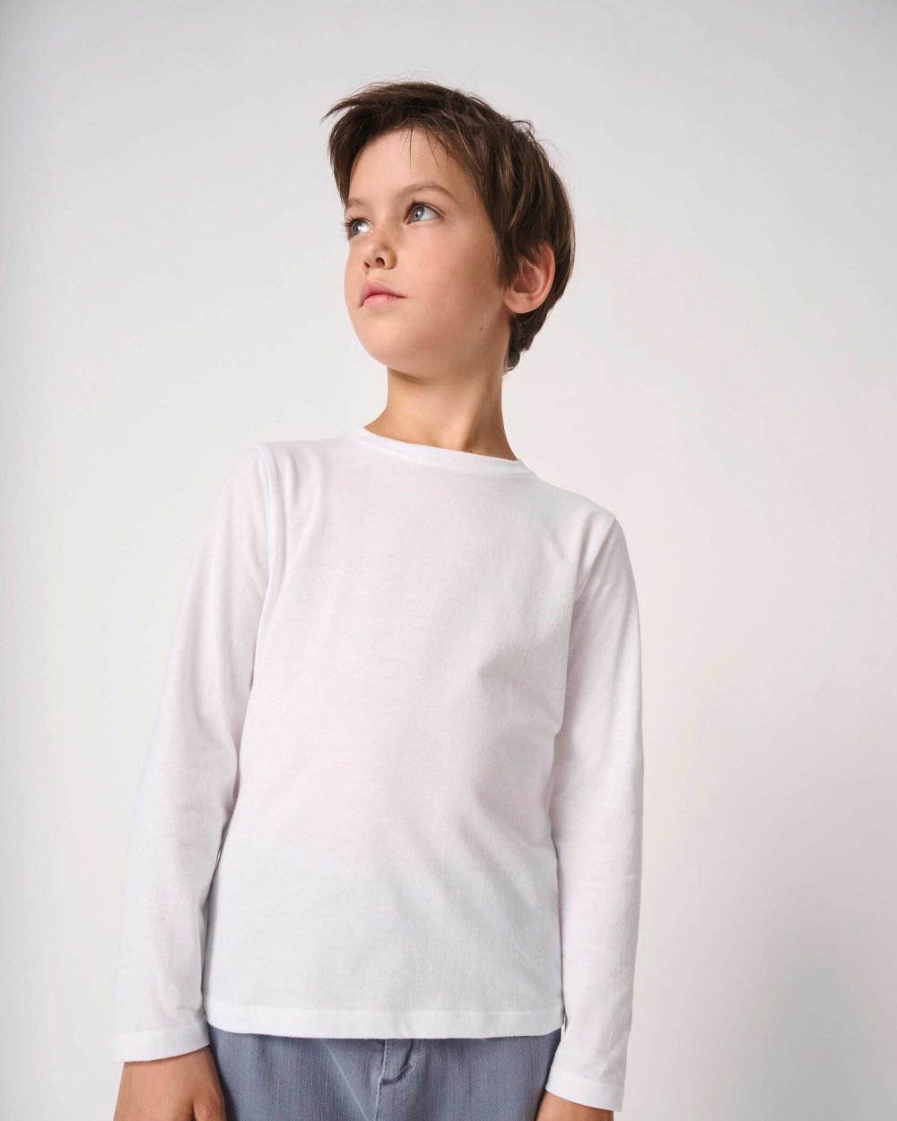 T-shirts IDEAL BASIC BRAND iDeal150 kinder T-shirt LSL voor bedrukking &amp; borduring