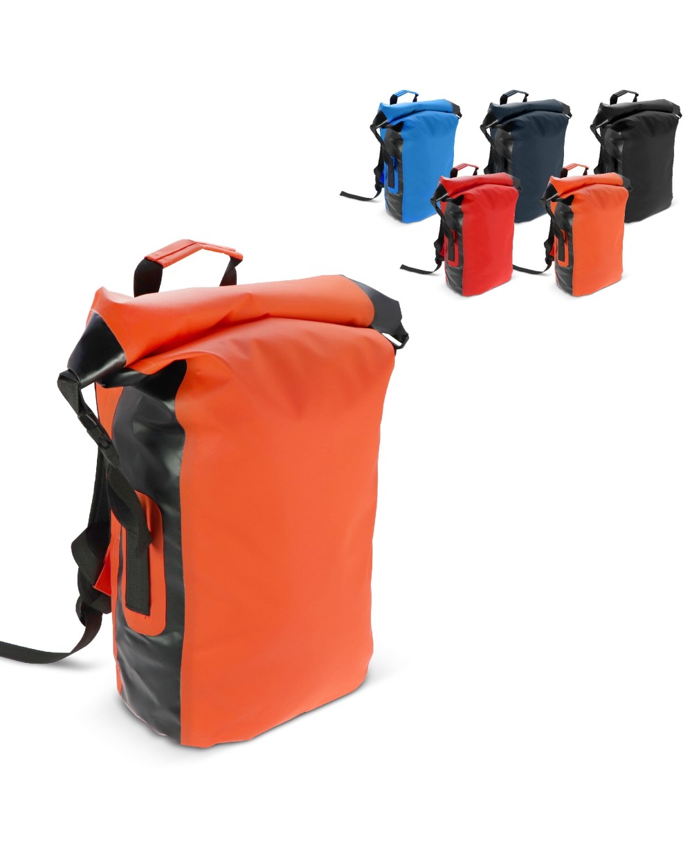 Tassen & Zakken 4DO Rolltop rugzak 25L voor bedrukking &amp; borduring