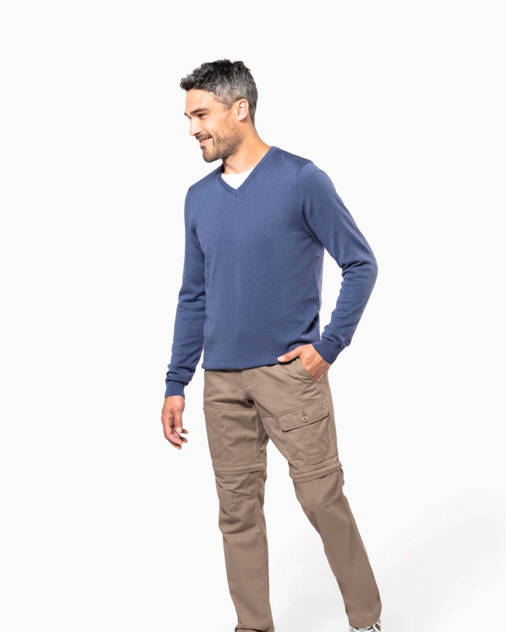 Broeken KARIBAN Heren 2-in-1 broek met meerdere zakken voor bedrukking &amp; borduring