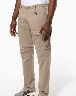 Pantalon 2 en 1 multipoches homme
