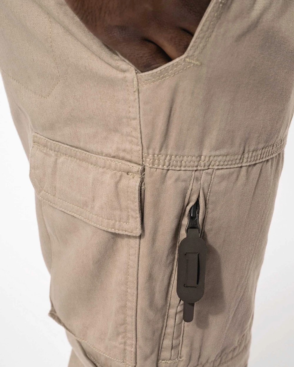 Pantalons personnalisable KARIBAN Pantalon 2 en 1 multipoches homme