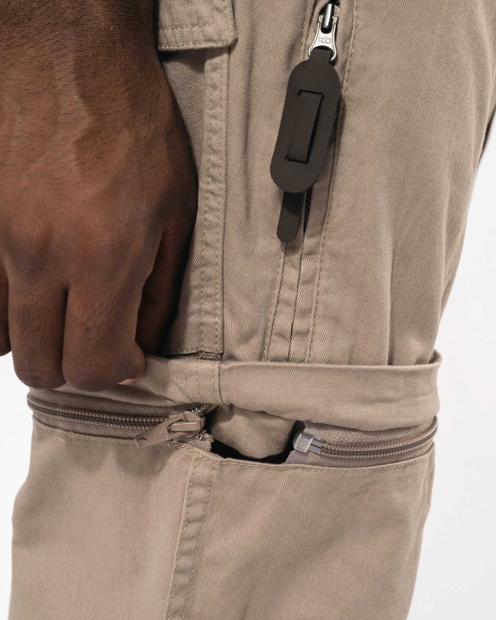 Broeken KARIBAN Heren 2-in-1 broek met meerdere zakken voor bedrukking &amp; borduring