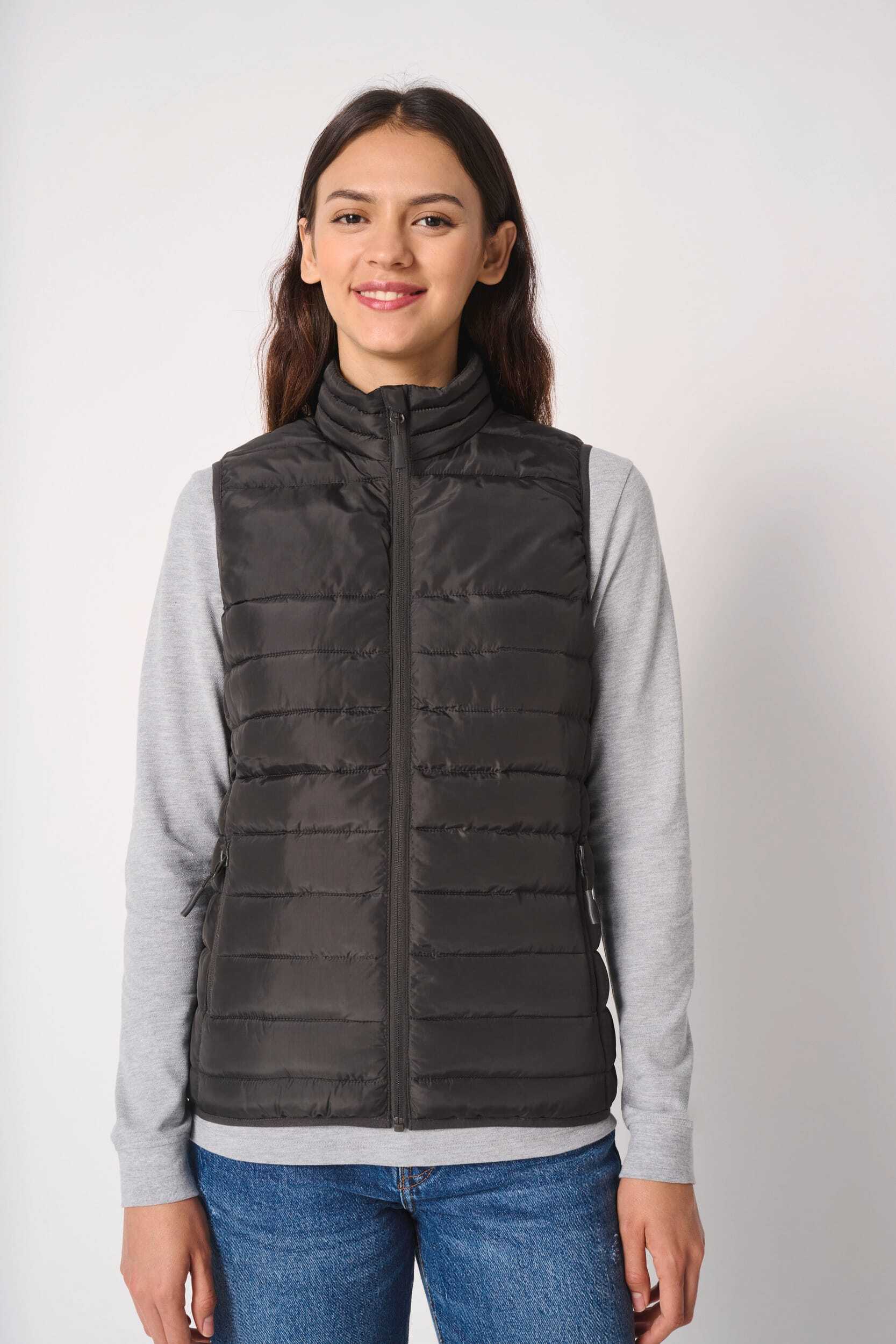 Vestes personnalisable IDEAL BASIC BRAND Bodywarmer matelassé femme