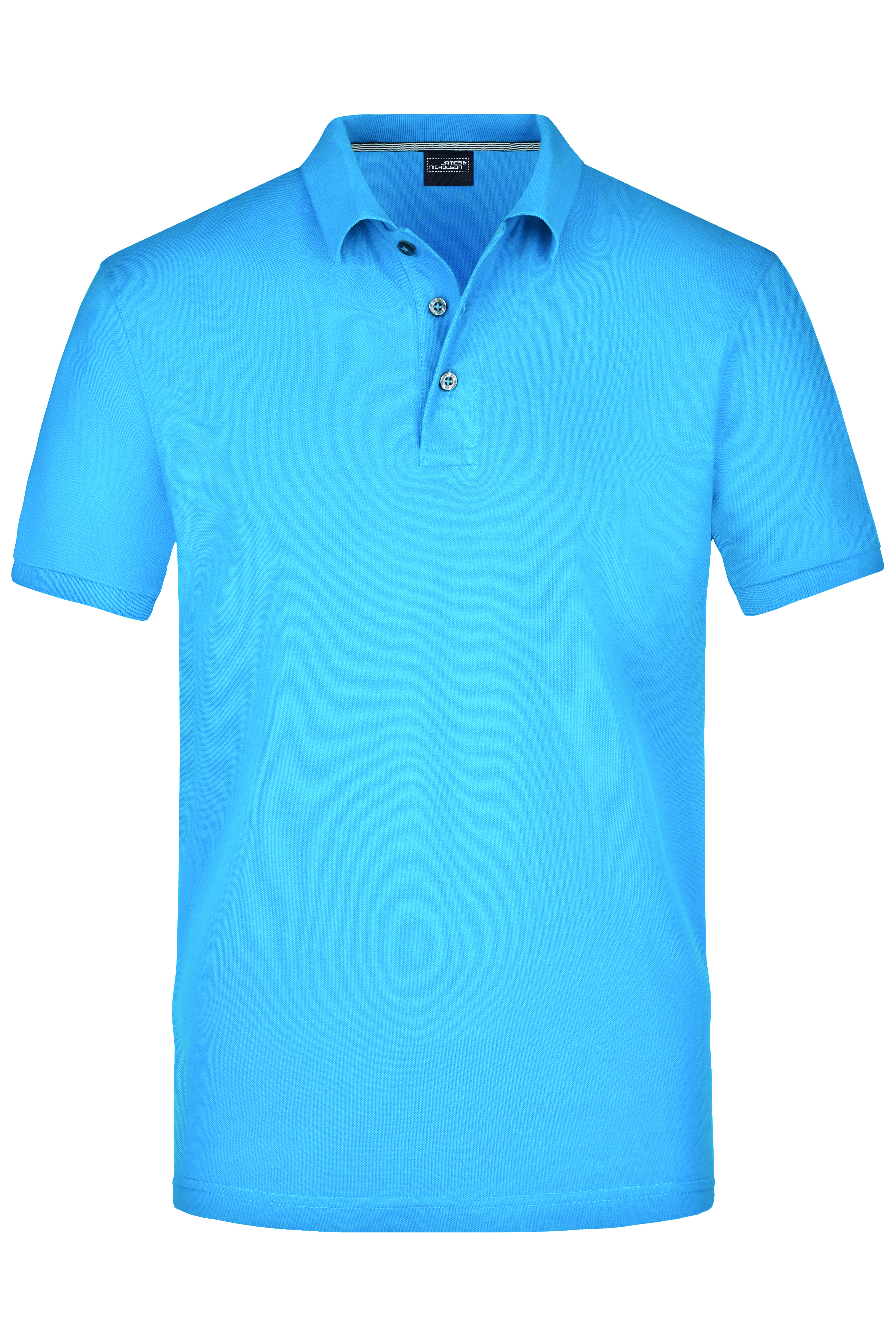 Polo's JAMES & NICHOLSON Men`s Pima Polo voor bedrukking &amp; borduring