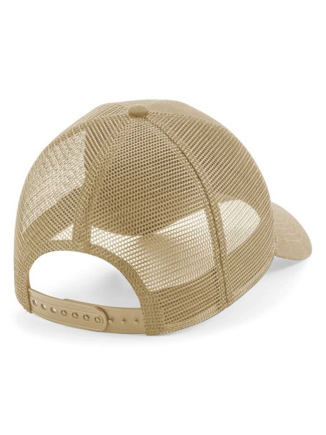 BEECHFIELD Casquette Filet Réglable à l'Arrière avec Patch Amovible  personnalisable