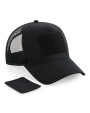BEECHFIELD Kappe mit Netz und abnehmbarem Patch, auf der Rückseite verstellbar Kappen personalisierbar