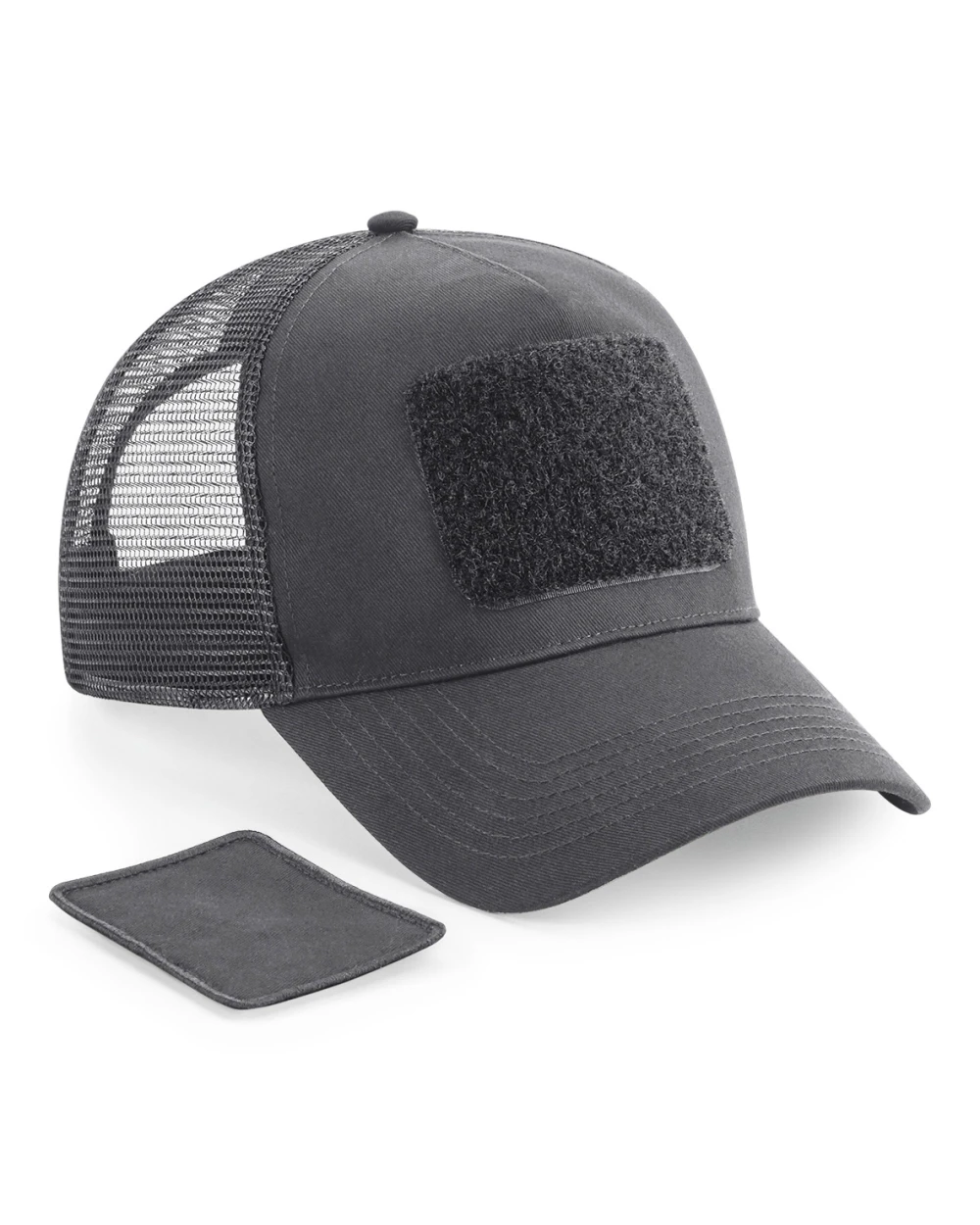Casquettes personnalisable BEECHFIELD Casquette Filet Réglable à l'Arrière avec Patch Amovible