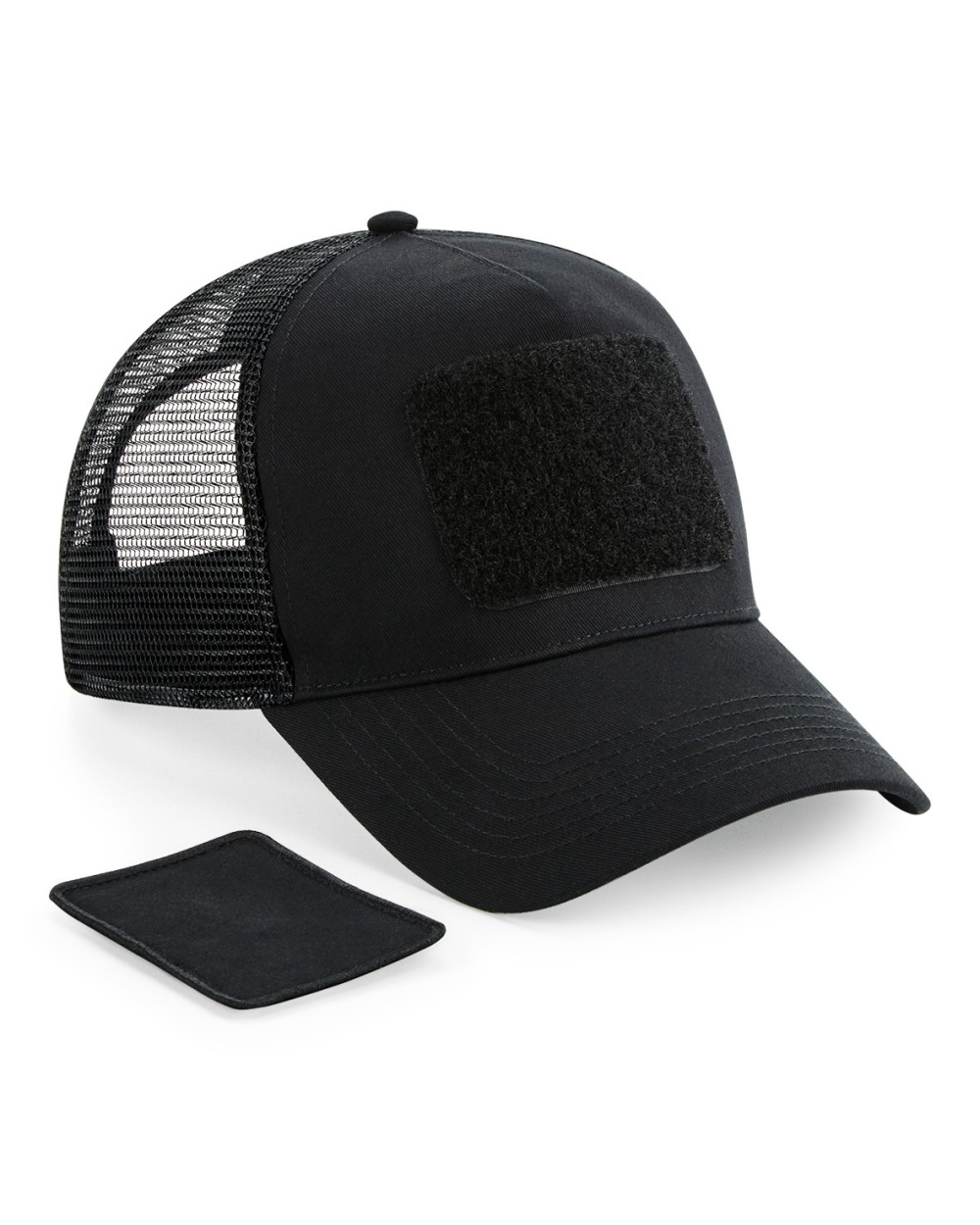 Casquettes personnalisable BEECHFIELD Casquette Filet Réglable à l'Arrière avec Patch Amovible