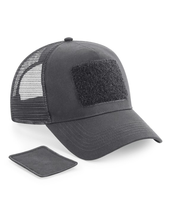 Casquettes personnalisable BEECHFIELD Casquette Filet Réglable à l'Arrière avec Patch Amovible