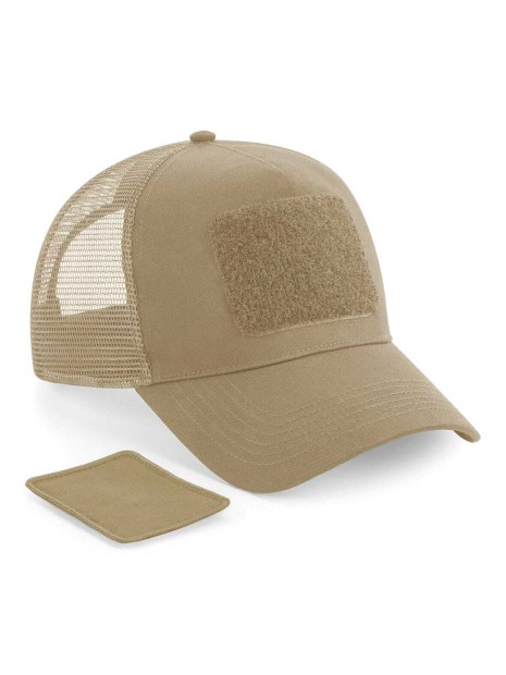 BEECHFIELD Casquette Filet Réglable à l'Arrière avec Patch Amovible  personnalisable