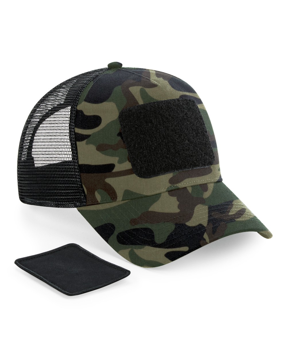 Casquettes personnalisable BEECHFIELD Casquette Filet Réglable à l'Arrière avec Patch Amovible