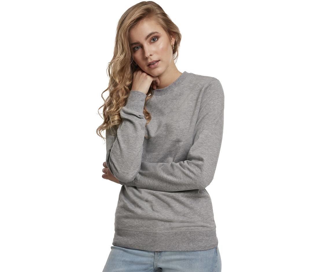 Sweat-shirts personnalisable BUILD YOUR BRAND LADIES LIGHT CREWNECK