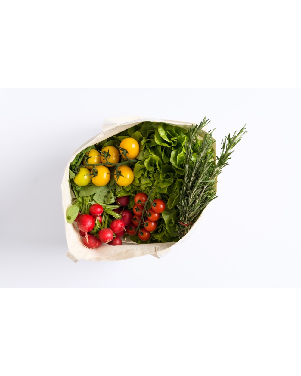 Tote bags personnalisable PRINTWEAR Cotton Bag Side Fold Long Handles