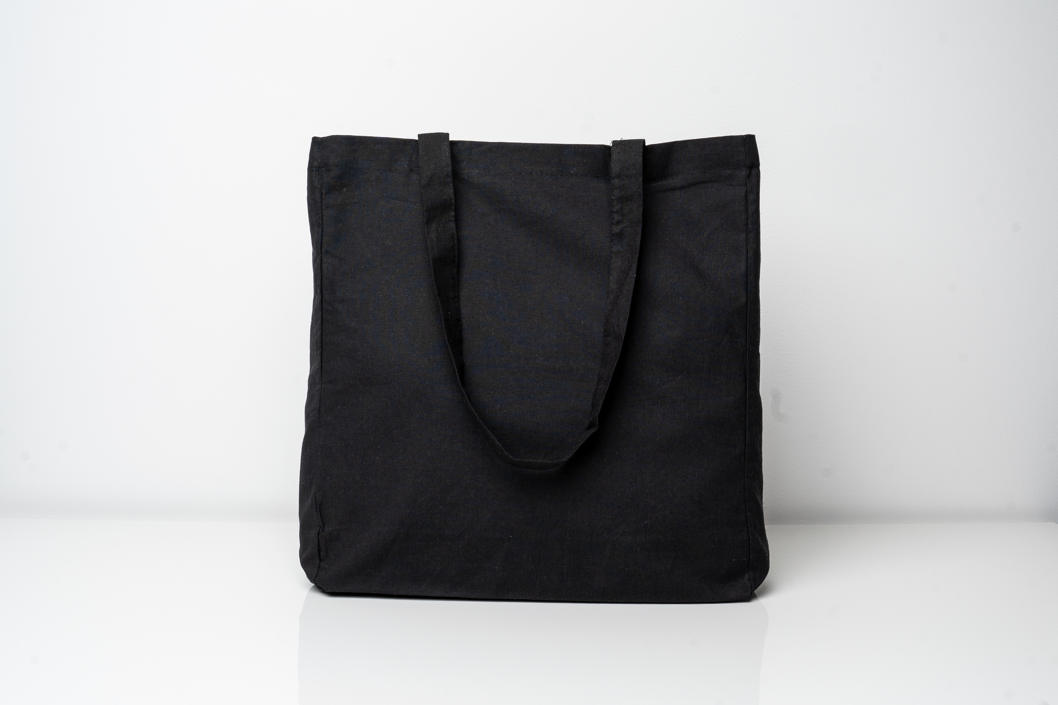 Tote bags PRINTWEAR Cotton Bag Side Fold Long Handles voor bedrukking &amp; borduring