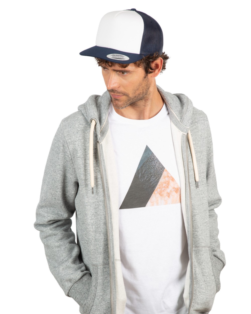 K-UP Trucker-Kappe - 5-Panel-Cap Kappen personalisierbar