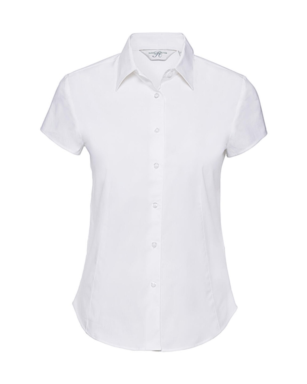 Hemden RUSSELL LADIES'' SHORT SLEEVE FITTED STRETCH SHIRT voor bedrukking &amp; borduring
