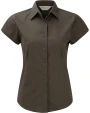 Chemises personnalisable RUSSELL LADIES' SHORT SLEEVE FITTED STRETCH SHIRT