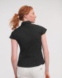 RUSSELL LADIES' SHORT SLEEVE FITTED STRETCH SHIRT Hemden personalisierbar