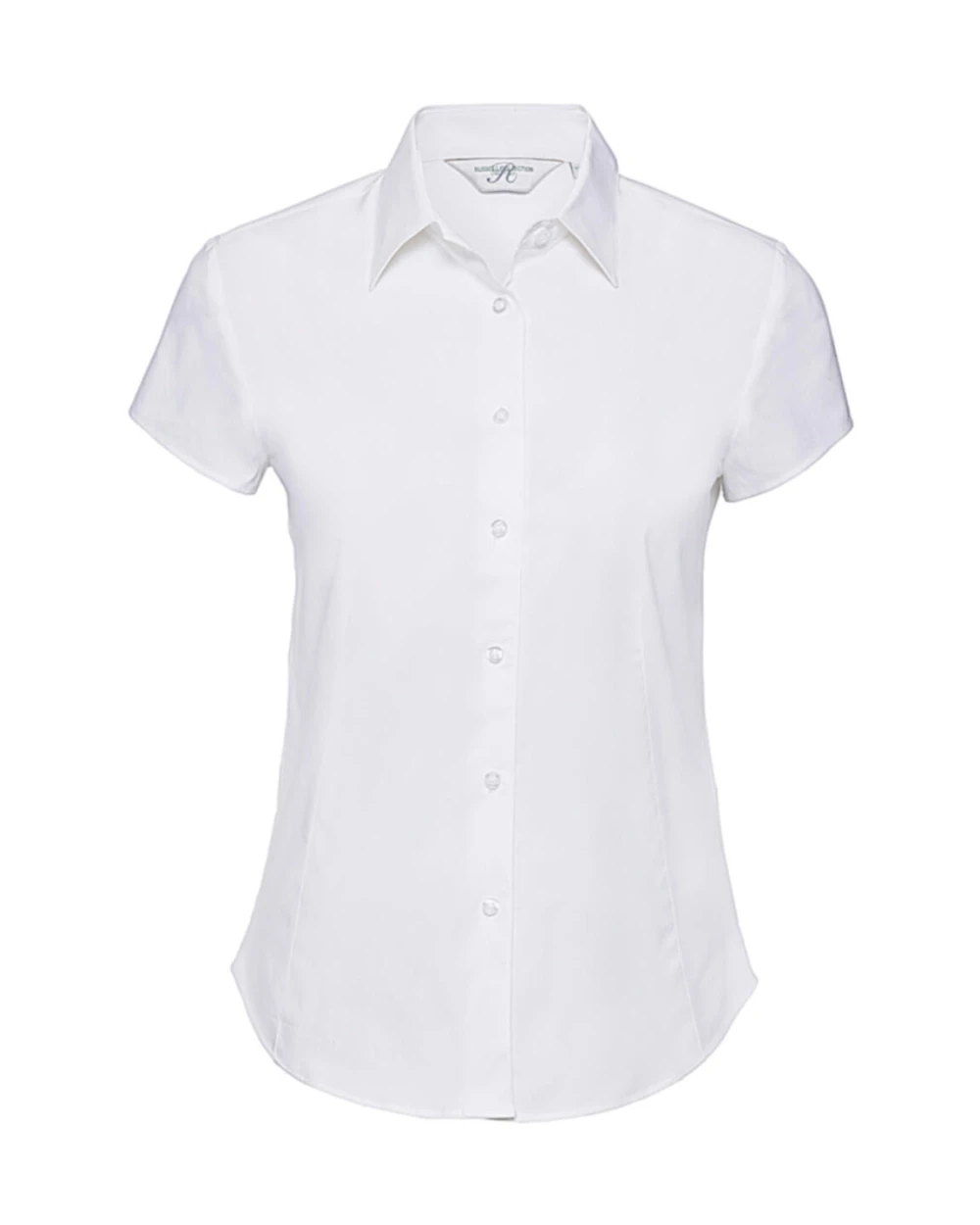 Chemises personnalisable RUSSELL LADIES' SHORT SLEEVE FITTED STRETCH SHIRT