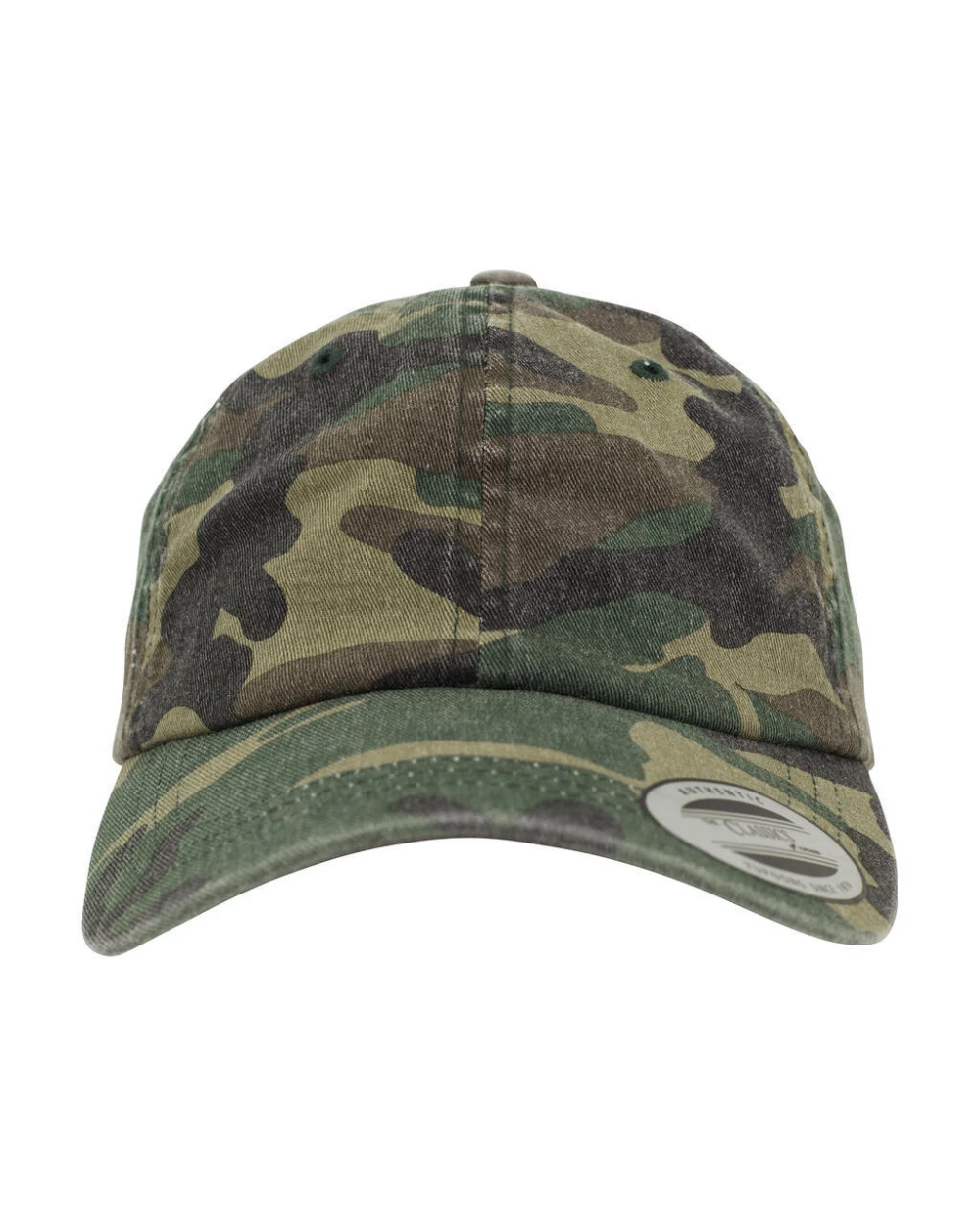 FLEXFIT Low Profile Camo Washed Cap Kappen personalisierbar