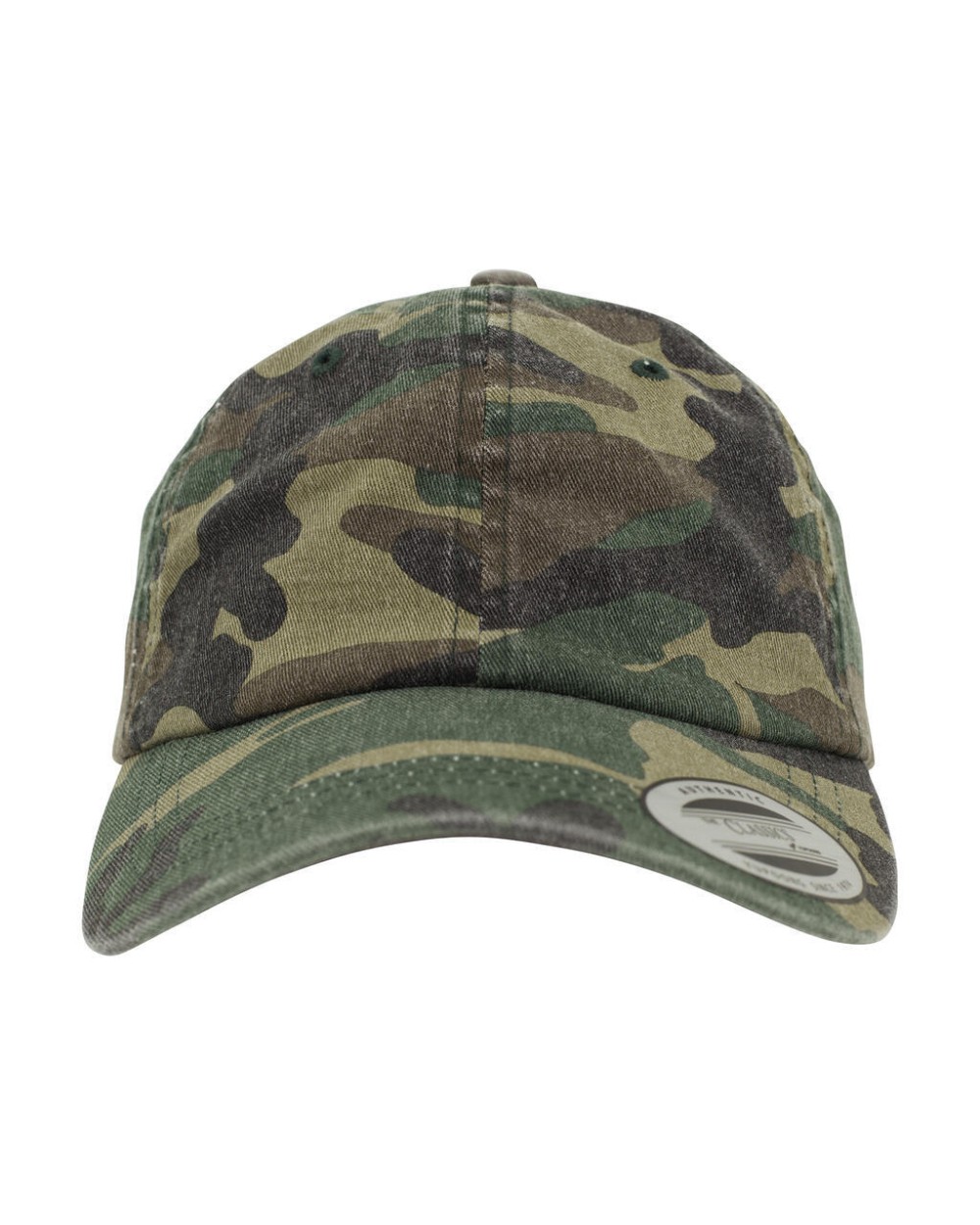 FLEXFIT Low Profile Camo Washed Cap Kappen personalisierbar