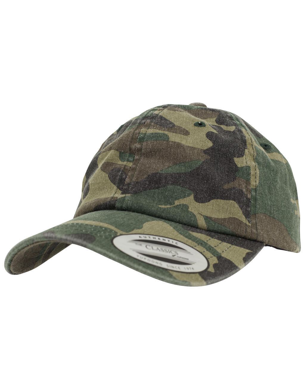 Casquettes personnalisable FLEXFIT Low Profile Camo Washed Cap