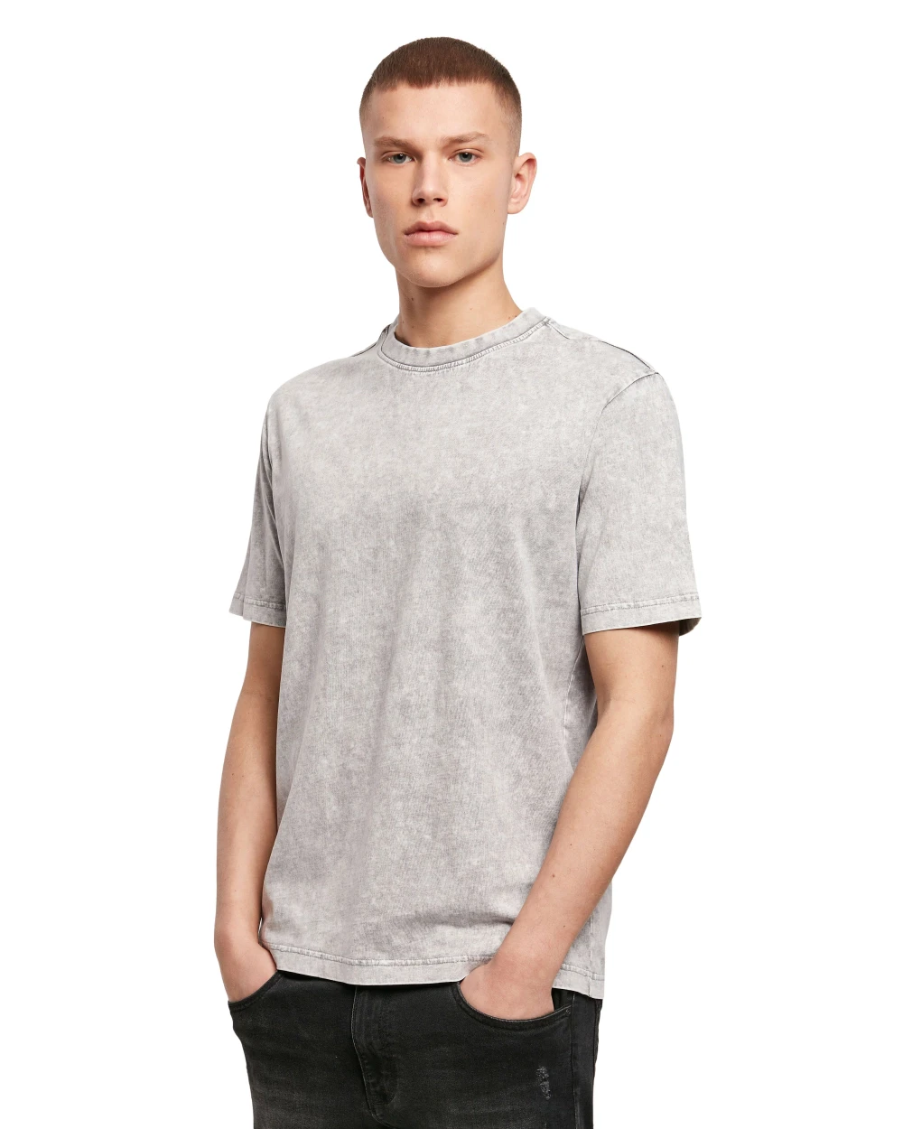 T-shirts BUILD YOUR BRAND ACID WASHED TEE voor bedrukking &amp; borduring