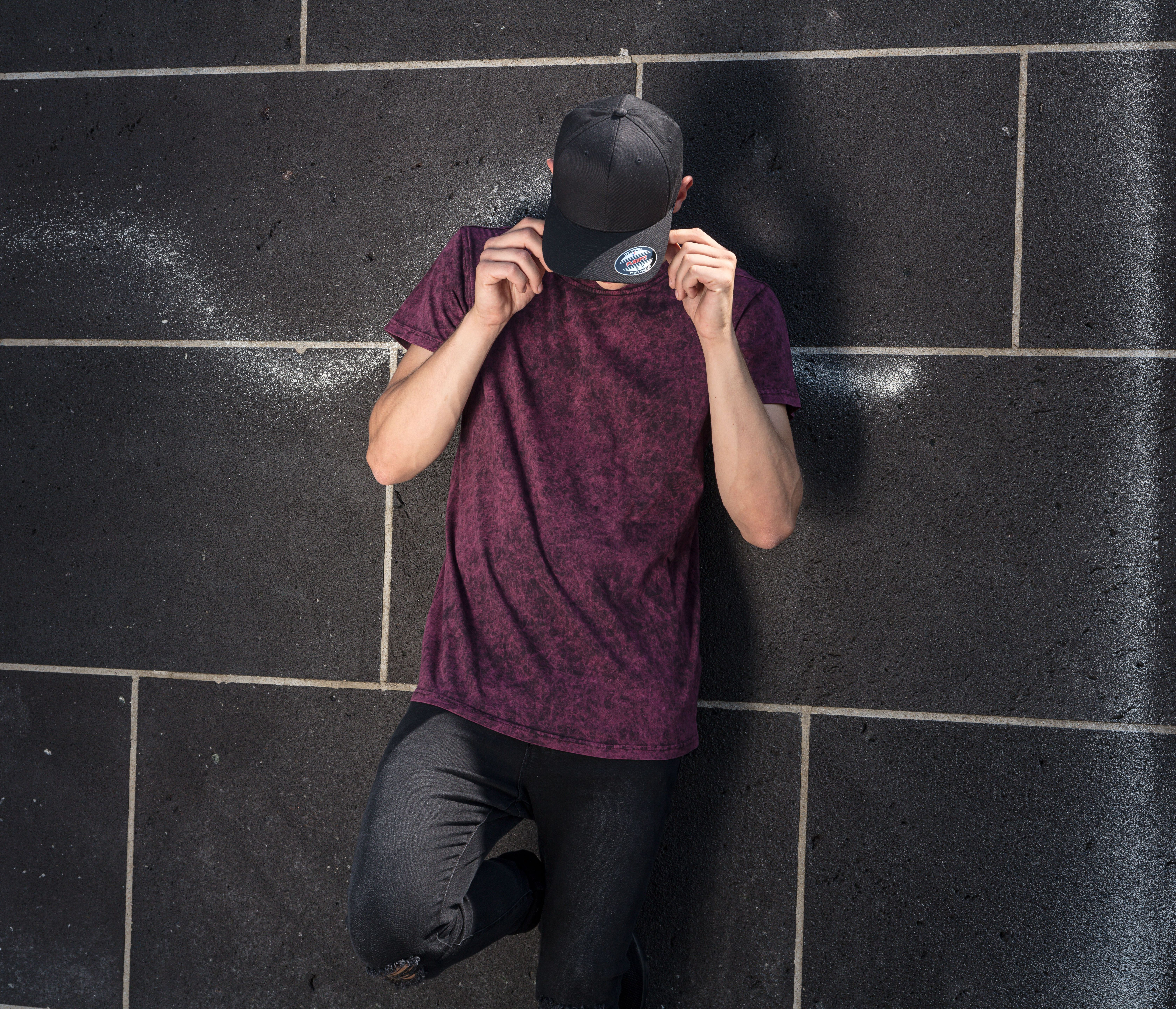 T-Shirts personnalisable BUILD YOUR BRAND ACID WASHED TEE