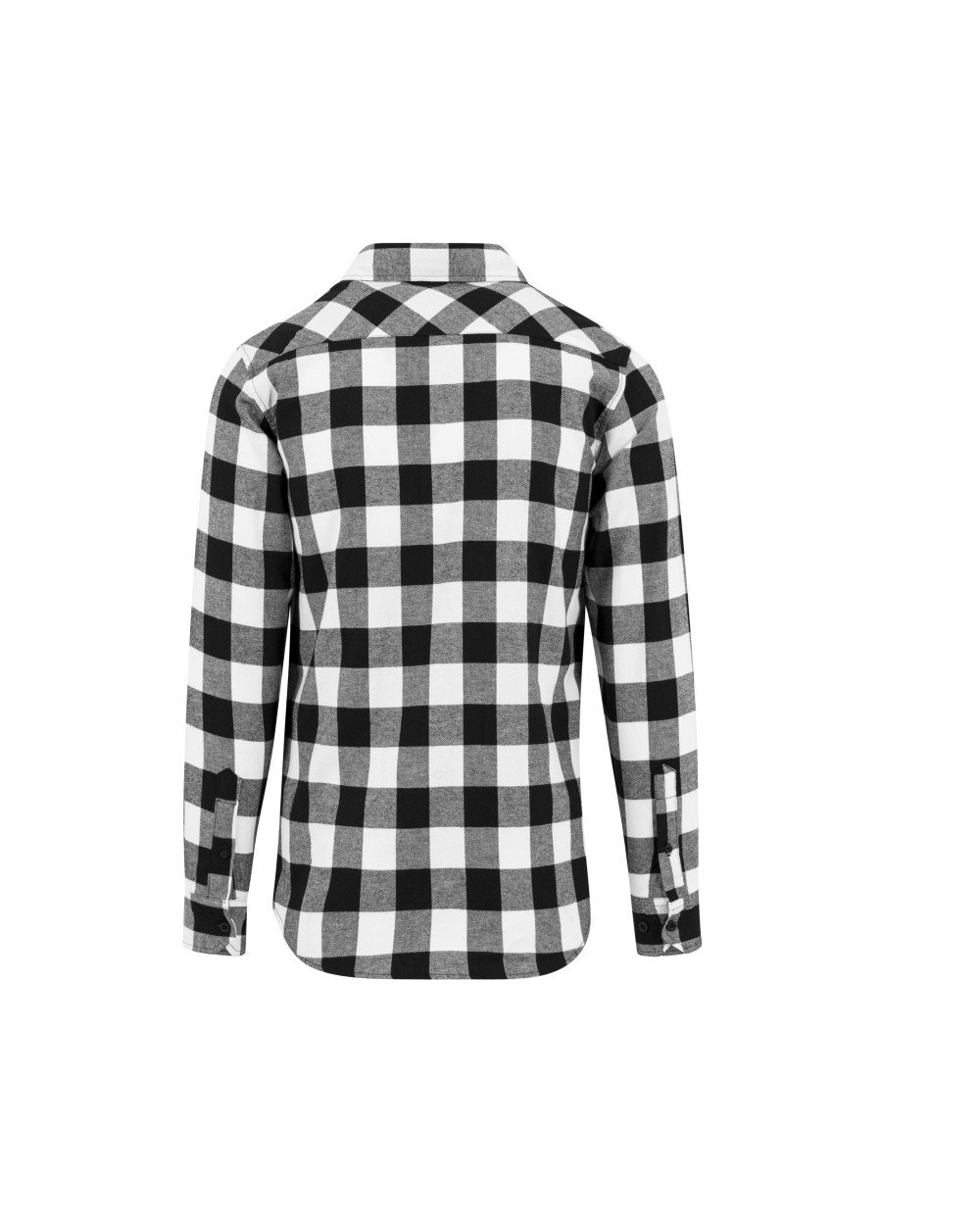 Chemises personnalisable BUILD YOUR BRAND CHECKED FLANELL SHIRT