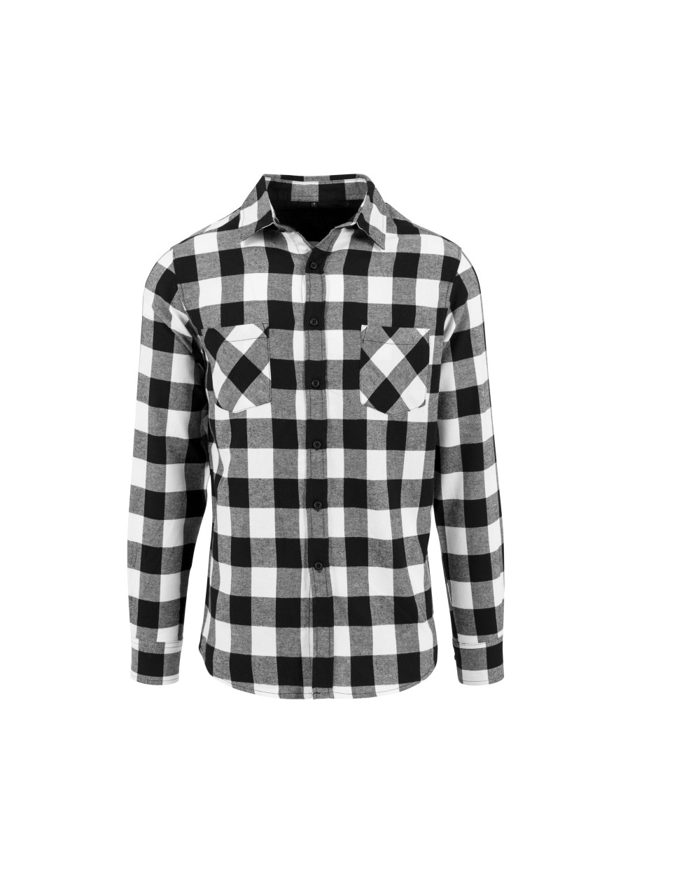 Chemises personnalisable BUILD YOUR BRAND CHECKED FLANELL SHIRT