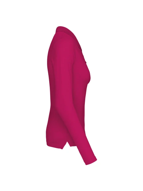 KARIBAN Polo piqué manches longues femme /api/colors/0327c765-dd20-409c-911d-31f7a9b4c2f5 personnalisable