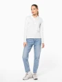 Polos à personnaliser KARIBAN Polo piqué manches longues femme 