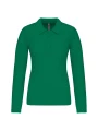 KARIBAN Polo piqué manches longues femme /api/colors/8e228bbe-4407-4cbc-b57b-e0b7f7e9d211 personnalisable
