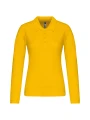 KARIBAN Polo piqué manches longues femme /api/colors/ea0c172c-722e-46fc-acb7-2617a4097874 personnalisable
