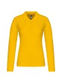 KARIBAN Polo piqué manches longues femme /api/colors/ea0c172c-722e-46fc-acb7-2617a4097874 personnalisable