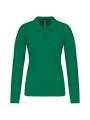KARIBAN Polo piqué manches longues femme /api/colors/8e228bbe-4407-4cbc-b57b-e0b7f7e9d211 personnalisable
