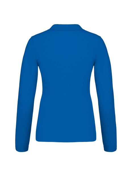 KARIBAN Polo piqué manches longues femme /api/colors/68572561-1214-42b1-b94c-44fb780d37b4 personnalisable