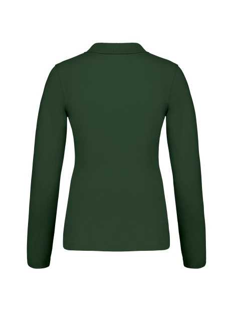 KARIBAN Polo piqué manches longues femme /api/colors/04ff5422-733a-4283-80b4-be8cd0eba314 personnalisable