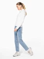 Polos à personnaliser KARIBAN Polo piqué manches longues femme 