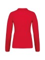 KARIBAN Polo piqué manches longues femme /api/colors/c953313a-9c9d-493b-934e-ddcf8fada2ae personnalisable