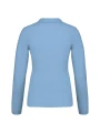 KARIBAN Polo piqué manches longues femme /api/colors/549fa598-8d61-4fa2-82ad-90f4d2ec39ab personnalisable