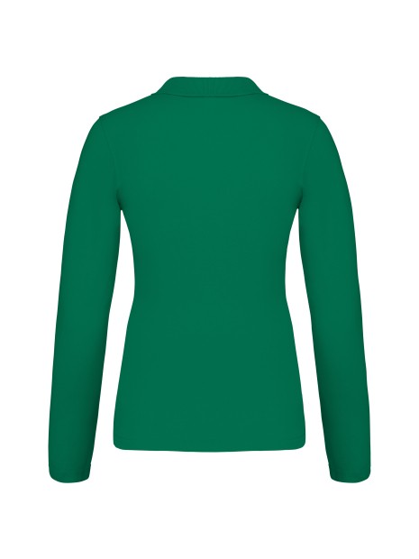 KARIBAN Polo piqué manches longues femme /api/colors/8e228bbe-4407-4cbc-b57b-e0b7f7e9d211 personnalisable
