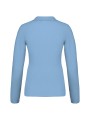 KARIBAN Polo piqué manches longues femme /api/colors/549fa598-8d61-4fa2-82ad-90f4d2ec39ab personnalisable