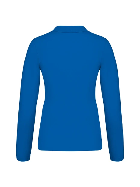 KARIBAN Polo piqué manches longues femme /api/colors/68572561-1214-42b1-b94c-44fb780d37b4 personnalisable